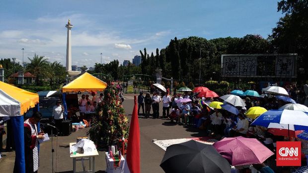Jemaat GKI Yasmin Kembali Langsungkan Misa di Seberang Istana