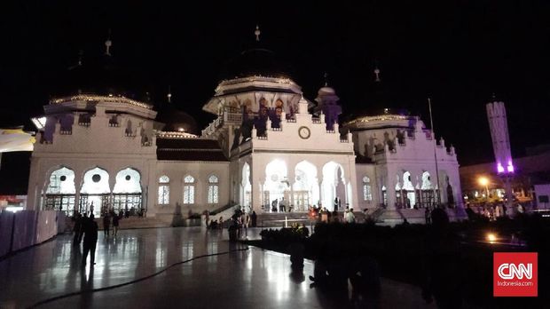 Paras Masjid Baiturrahman Setelah Tsunami Aceh 13 Tahun Silam