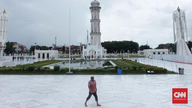 Paras Masjid Baiturrahman Setelah Tsunami Aceh 13 Tahun Silam