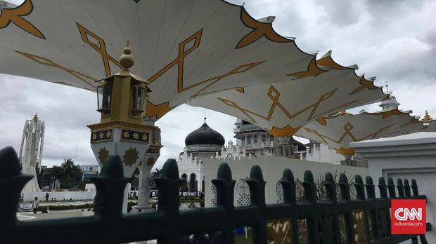 Paras Masjid Baiturrahman Setelah Tsunami Aceh 13 Tahun Silam