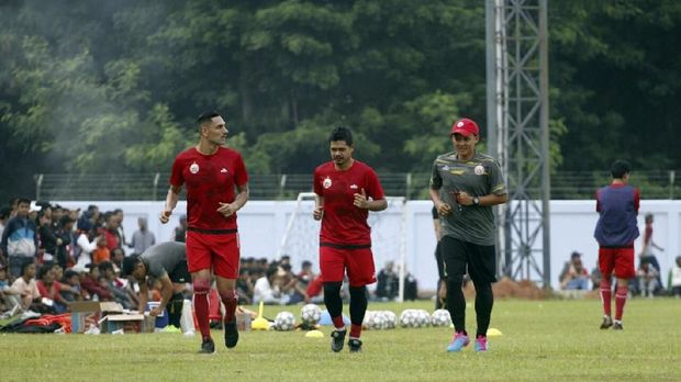 Persija lakukan persiapan pramusim dengan pemusatan latihan sejak pertengahan Desember 2017.