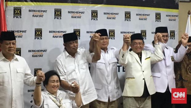 PKS-Gerindra-PAN, Lawan Tangguh Jokowi di Pilpres 2019