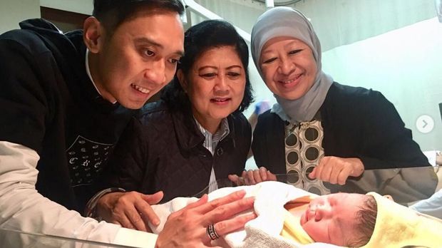 Cucu Keempat SBY Lahir di Tahun Baru
