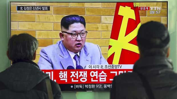 Pemimpin Korut, Kim Jong-un, berkeras mempertahankan senjata nuklirnya.