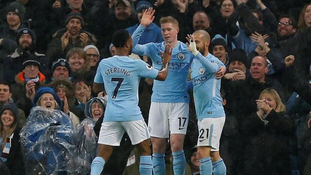 Kevin de Bruyne sempat dinyatakan cedera dan diragukan tampil lawan Watford. (