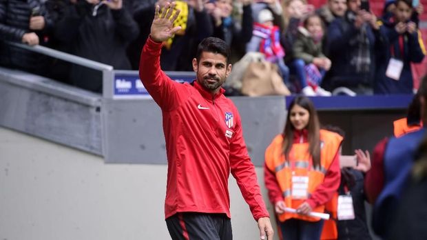 Diego Costa gembira bisa kembali ke Atletico Madrid.