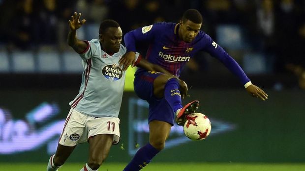 Barcelona mendapatkan perlawanan sengit dari Celta Vigo.