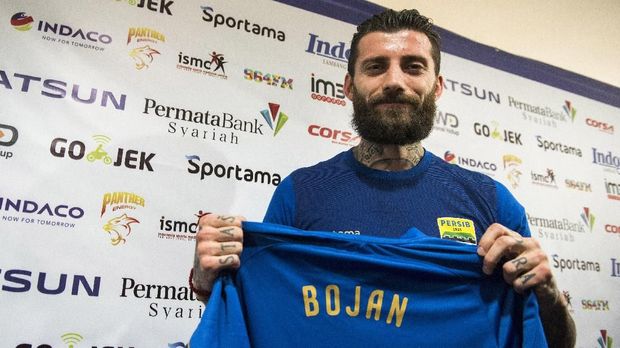 Bojan Malisic sudah bermain dalam laga uji tanding pramusim Persib Bandung.