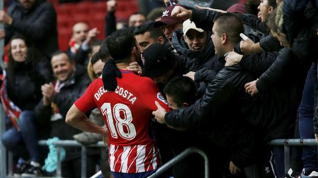 Diego Costa sudah mengemas dua gol dari tiga pertandingan bersama Atletico Madrid.