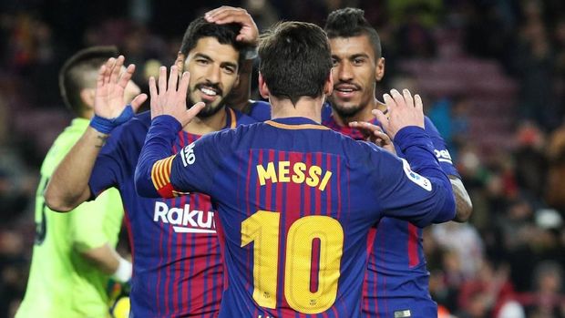 Barcelona berpeluang mencetak banyak rekor pada akhir musim.