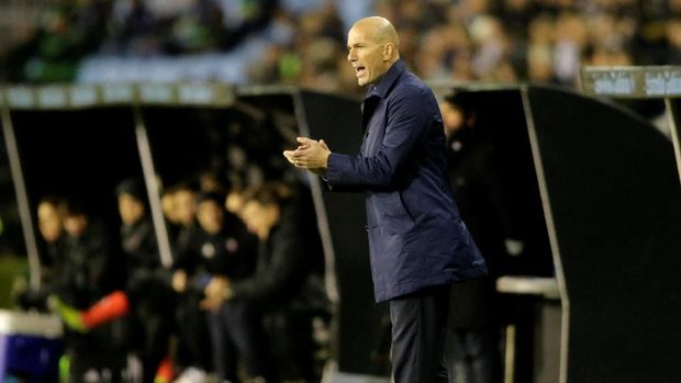 Zinedine Zidane masih optimistis bersama Real Madrid.