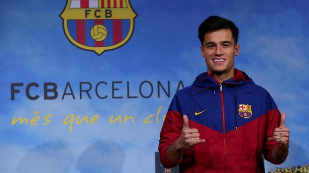 Philippe Coutinho menjadi pemain Brasil terkini yang berkostum Barcelona.