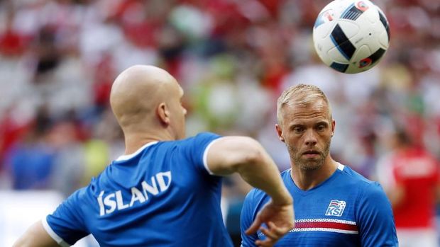 Eidur Gudjhonsen tetap melakukan olahraga rutin agar tak gendut.