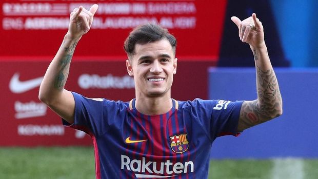 Philippe Coutinho berstatus sebagai pemain termahal dalam sejarah Barcelona.