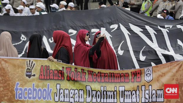Peserta Aksi 121 Akui Facebook Penting Sebagai Media Dakwah