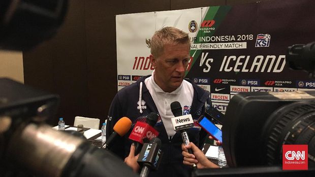 Heimir Hallgrimsson menganggap Timnas Indonesia punya talenta yang bagus.