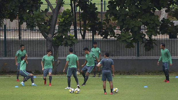 Timnas Indonesia menjalani pemusatan latihan hingga 21 Januari 2018.