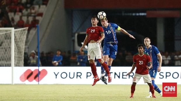 Timnas Indonesia mengalami kekalahan dalam laga internasional perdana di tahun 2018.