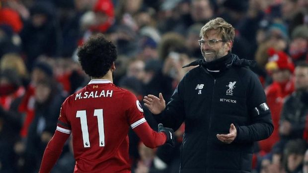 Mohamed Salah menjadi salah satu pemain kunci Liverpool pada musim 2017/2018.