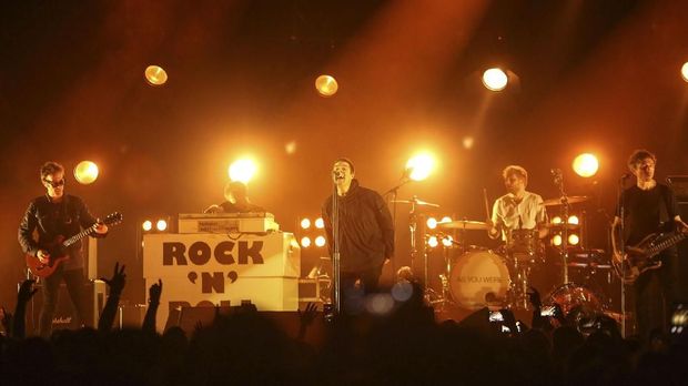Pendar 'Rock Star' Liam Gallagher di Jakarta