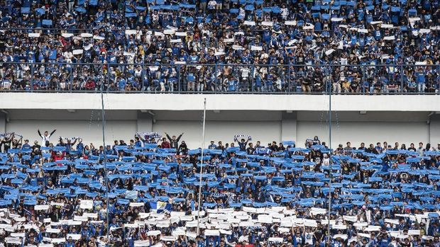 PSMS berhasil tampil tenang meski bermain di hadapan puluhan ribu bobotoh.