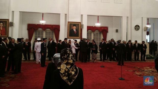 Presiden Resuffle Kabinet dan Lantik Pejabat Negara