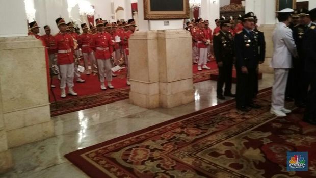 Presiden Resuffle Kabinet dan Lantik Pejabat Negara