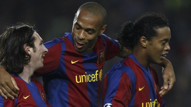 Lionel Messi adalah pemain muda kesayangan Ronaldinho di Barcelona.