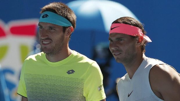 Rafael Nadal punya rekor 5-0 melawan Leonardo Mayer.