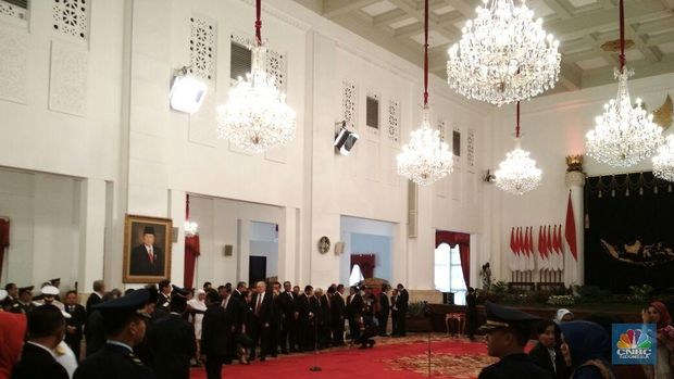 Presiden Resuffle Kabinet dan Lantik Pejabat Negara