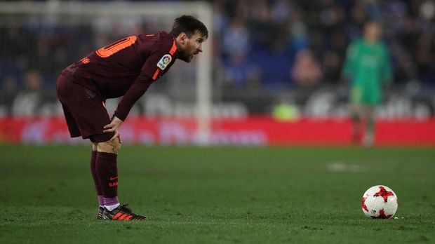 Lionel Messi selalu menghadirkan teror bagi pertahanan lawan.