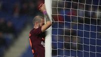 Barcelona kalah 0-1 dari Espanyol di leg pertama perempat final Copa del Rey.