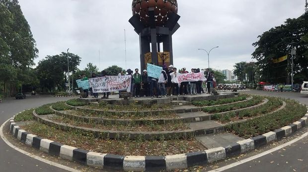 Aksi 100 hari almarhum Banu Rusman hanya berlangsung selama satu jam.