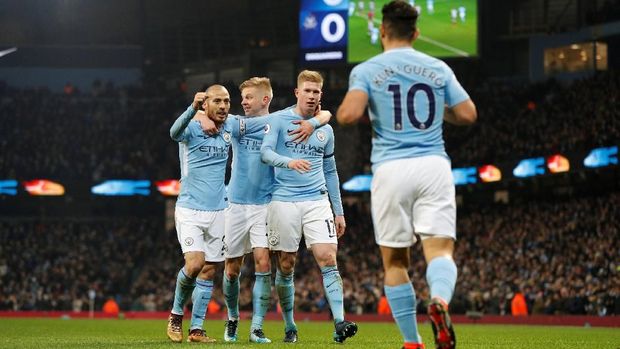 Manchester City berhasil mengalahkan Newcastle United 3-1. (