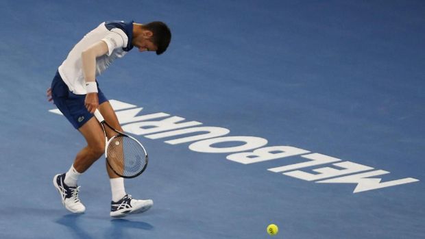 Novak Djokovic harus tersingkir di babak 16 besar Australia Terbuka.
