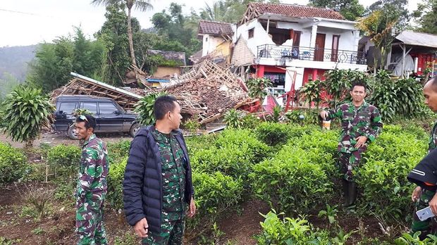 Ada 100 Lebih Rumah Rusak di Lebak Akibat Gempa