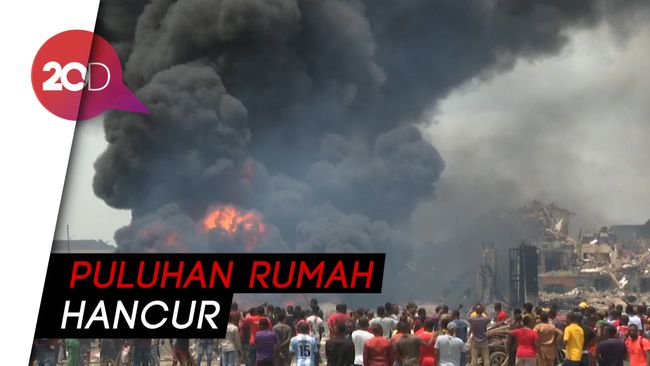 Ledakan Gas Di Nigeria 15 Orang Tewas