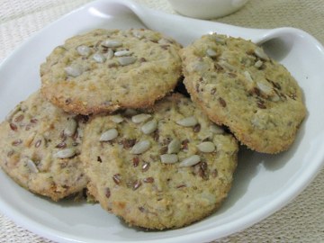 Resep Kue: Flaxseed Chrunchy Cookies Resep Kue: Flaxseed Chrunchy Cookies