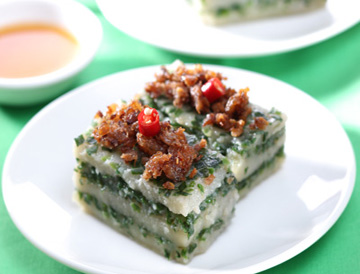 Resep Kue: Kue Lapis Kucai Resep Kue: Kue Lapis Kucai