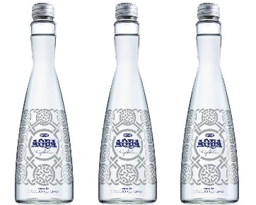 Botol Premium Kolaborasi Aqua Sebastian Gunawan