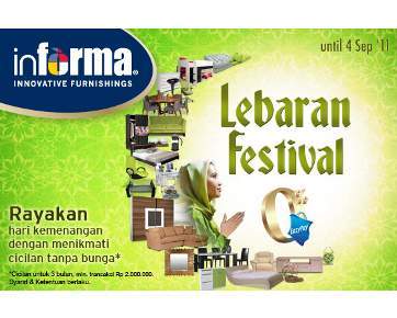 Sofa Bed Rp 1,3 Juta di Informa Lebaran Festival Sofa Bed Rp 1,3 Juta di Informa Lebaran Festival