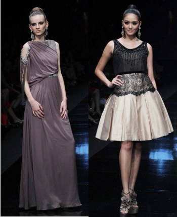 10 Gaun  Elegan Sebastian  Gunawan  di Jakarta Fashion Week 2012