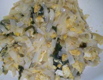 Resep Mi: Kwetiau Goreng Telur