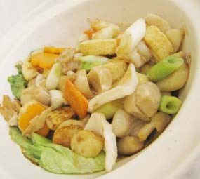 Resep Tahu : Seafood Tofu Claypot Resep Tahu : Seafood Tofu Claypot