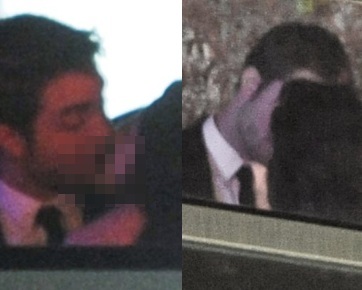 Robert Pattinson & Kristen Stewart Kepergok Ciuman di Pesta Robert Pattinson & Kristen Stewart Kepergok Ciuman di Pesta