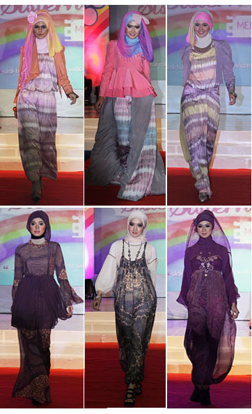 Baju Muslim Terbaru Karya Dian Pelangi Didominasi Warna Pastel Baju Muslim Terbaru Karya Dian Pelangi Didominasi Warna Pastel