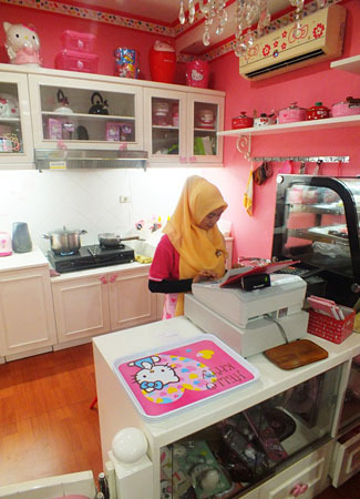 Kitty s Corner Cafe di Jakarta Serba  Hello Kitty yang 