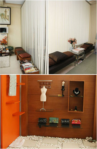 Foto: Butik Perancang Mode Rusly Tjohnardi yang Modern 