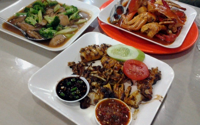 Ketagihan Cumi Bakar Mantap Buatan Bagan Seafood!