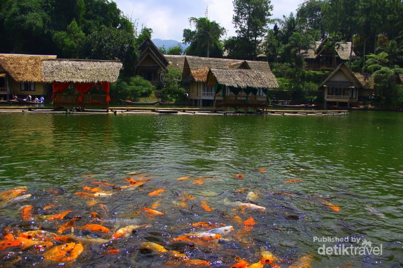 Kampung Sampireun Favoritnya Wisata Keluarga di Garut 4